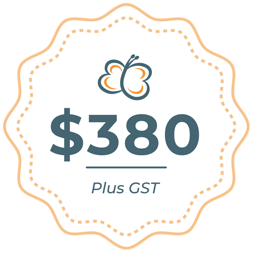 $380 plus GST